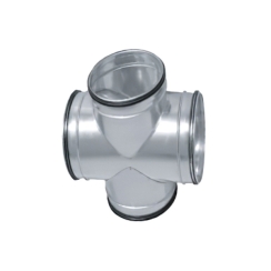 CHIA 4 HƯỚNG ỐNG GIÓ TRÒN