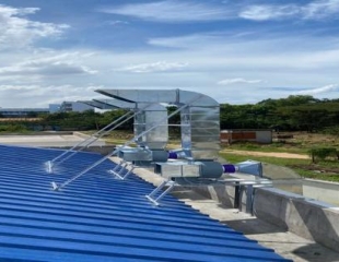 Hoàn Thành Hệ Thống Đường Ống Và Ống Hút Khói-Hút Mùi Công Nghiệp